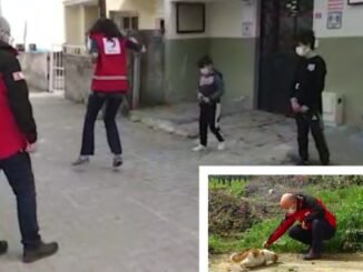 Adaköy’de Kızılay sıcaklığı… İhtiyacı olana yardım dağıttılar, çocuklarla sokakta oynadılar - Ahmet Emin Yilmaz