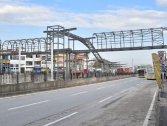 T2 tramvay hattının geçtiği güzergahta Gençosman’a 1 gecede yaya üstgeçidi - Ahmet Emin Yilmaz