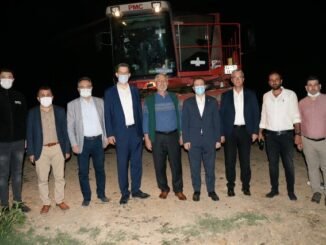 Bursa milletvekilleri gece vakti tarlaya inip bezelye hasadına katıldı - Ahmet Emin Yilmaz