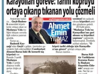 Geçit’teki tarihi köprü de 3 şeride çıkıyor… Metro inşaatıyla gelen şans - Ahmet Emin Yilmaz