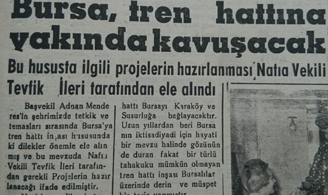 65 yıl önce ‘yakında geleceği’ açıklanan treni beklerken gündemden çıkan hatları da konuşalım - Ahmet Emin Yilmaz
