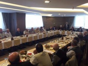 TURHAN TAYAN İNEGÖL ESKİ DEMOKRATLAR KAHVALTI