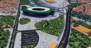 2. YAZI İÇİN TİMSAH ARENA ÖNÜNDEKİ MEYDAN