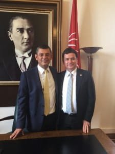 Erkan Aydın ve Özgür Özel