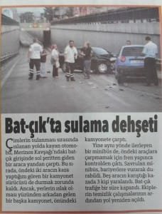 2. YAZI İÇİN ORTA REFÜJ SULAMA KAZA
