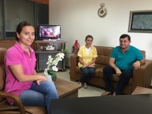 1. YAZI İÇİN OSMANGAZİ ZİRAAT ODASI BAŞKANI HAKAN EKİM, SEVGİ İMAMOĞLU, YASEMİN KAYALI