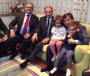 BAŞBAKAN AHMET DAVUTOĞLU, YAŞAR ÇELİK VE HADİSE ÇELİK ZİYARETİ ASLI İYİBİLİR, ECRİN ARSLAN