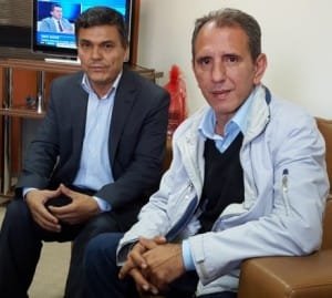 DP İL BAŞKAN YARDIMCISI RIFAT HALİÇ VE DP YILDIRIM İLÇE BAŞKANI ENGİN ÖZKAN