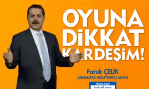 FARUK ÇELİK REKLAM FİLMİ OYUNA GELME KARDEŞİM
