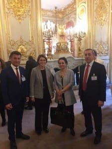 ORHAN SARIBAL FRANSA ULUSAL PARLAMENTOSU SALONU