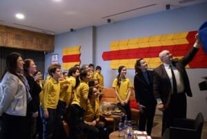 EKER MEYDAN'DA ÇAKIR OKULLARI ÖĞRENCİLERİYLE SÖYLEŞİ ANISI