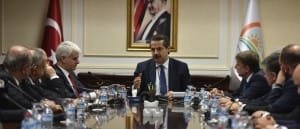 FARUK ÇELİK VE BURSA TARIM TEMSİLCİLERİ