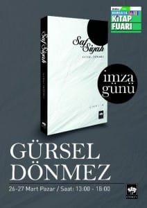 GÜRSEL DÖNMEZ ŞİİR KİTABI SAF SİYAH