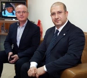 ULUYAMA BAŞKANI HAKAN KAPLAN VE HÜSEYİN SOLAKOĞLU