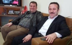 AK PARTİ NİLÜFER TEŞKİLET BAŞKANI TAHİR KAHVECİ VE YARDIMCISI GÜNAY ÇETİN