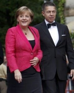 ALMANYA BAŞBAKANI MERKEL VE EŞİ PROF. DR. JOACHİM SAUER