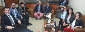 BURSA HALKLA İLİŞKİLER DERNEĞİ YUSUF ZİYA YÜCE VE EKİBİ