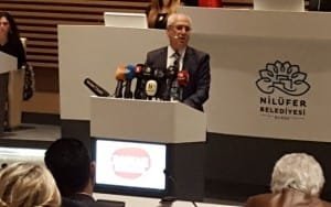 NİLÜFER BELEDİYE BAŞKANI MUSTAFA BOZBEY