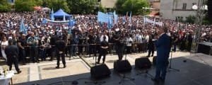 CEBEL ÖZGÜRLÜK BAYRAMI KUTLAMASINDA RECEP ALTEPE