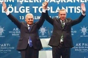 RECEP TAYYİP ERDOĞAN VE BİNALİ YILDIRIM