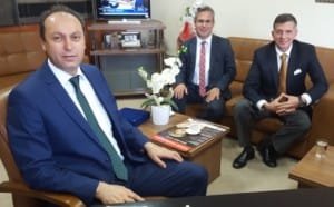 SAMDEF YÖNETİMİ SAVAŞ OTRUŞ, ALİ ÖNDER, MEHMET FİDAN