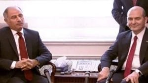 EFKAN ALA VE SÜLEYMAN SOYLU DEVİR TESLİM