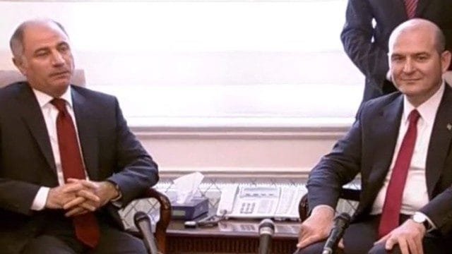 EFKAN ALA VE SÜLEYMAN SOYLU DEVİR TESLİM EFKAN ALA VE SÜLEYMAN SOYLU DEVİR TESLİM