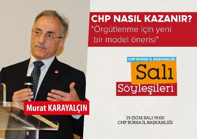 CHP SALI SÖYLEŞİLERİ MURAT KARAYALÇIN