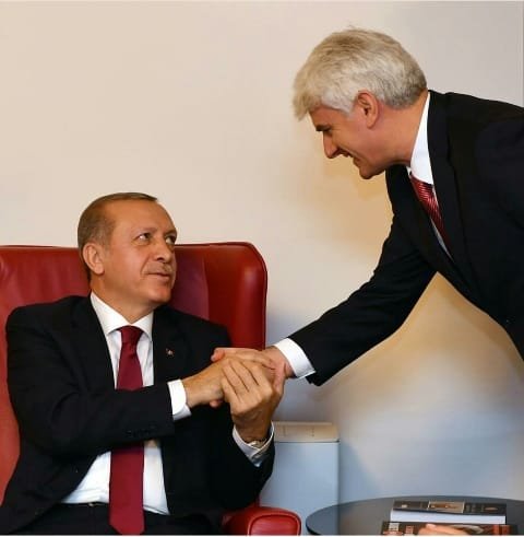 CUMHURBAŞKANI RECEP TAYYİP ERDOĞAN VE HÜSEYİN ŞAHİN
