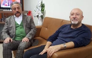 PROF. DR. ABDÜLKADİR ÇÜÇEN VE DİŞ HEKİMİ GÜRKAN KAYA