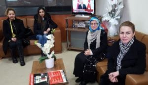 AK PARTİ İL KADIN KOLLARI BAŞKANI GÜLTEN KAPICIOĞLU, ARZU URAY, DİLŞAD KAFADAR