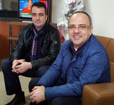 BATI TRAKYA TÜRKLERİ DERNEĞİ BAŞKAN ADAYI DR. ALİ EMİN LATİF VE İSMAİL HAYAT