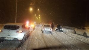 mudanya-yolu-kar