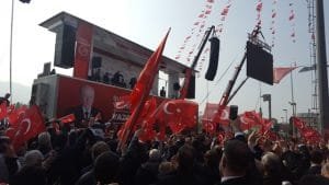 DEVLET BAHÇELİ GÖKDERE REFERANDUM MİTİNGİ