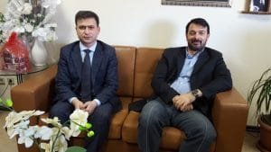 OLTULULAR FEDERASYONU GENEL BAŞKAN YARDIMCISI ÖMER AYDIN VE YÖNETİM KURULU ÜYESİ ABDULLAH AKAY