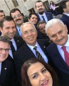 RUMELİSİAD YÖNETİMİ VE BAŞBAKAN BİNALİ YILDIRIM, EROL KILIKÇIER