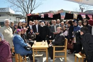 AK PARTİ MUDANYA ÇAY SOHBETLERİ KADIN DESTEĞİ