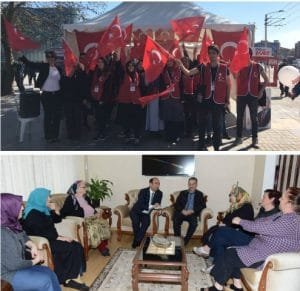 YILDIRIM BELEDİYE BAŞKANI İSMAİL HAKKI EDEBALİ EV ZİYARETLERİ VE GÖNÜLLÜLER