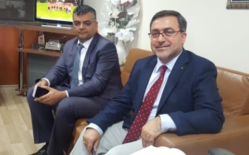 L SAĞLIK MÜDÜRÜ DR. ÖZCAN AKAN VE YILDIRIM İLÇE SAĞLIK MÜDÜRÜ DR. FERHAT EKİNCİ