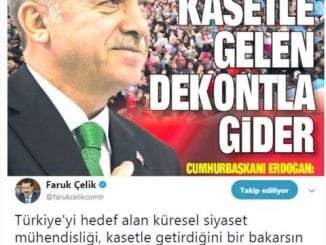 FARUK ÇELİK TWİTİ VE GAZETE KUPÜRLERİ