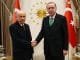 CUMHURBAŞKANI RECEP TAYYİP ERDOĞAN VE MHP GENEL BAŞKANI DEVLET BAHÇELİ
