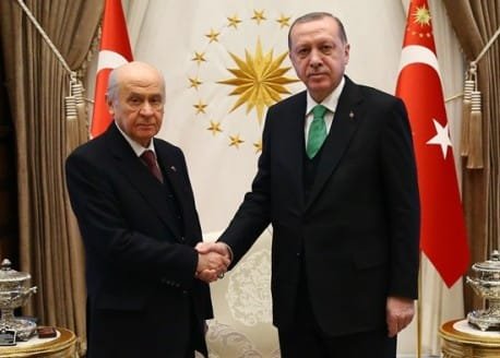CUMHURBAŞKANI RECEP TAYYİP ERDOĞAN VE MHP GENEL BAŞKANI DEVLET BAHÇELİ CUMHURBAŞKANI RECEP TAYYİP ERDOĞAN VE MHP GENEL BAŞKANI DEVLET BAHÇELİ