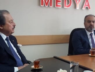 CAVİT ÇAĞLAR VE BÜYÜKŞEHİR BELEDİYE BAŞKANI ALİNUR AKTAŞ 1