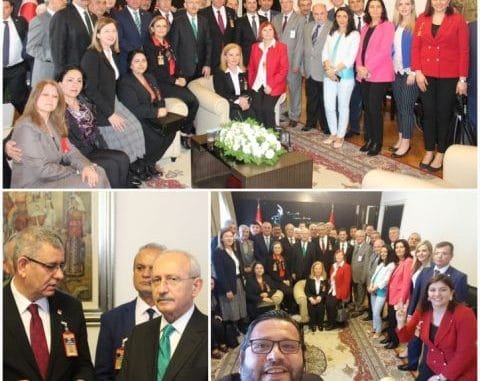 CHP BURSA ÖRGÜTÜ ANKARA ZİYARETİ