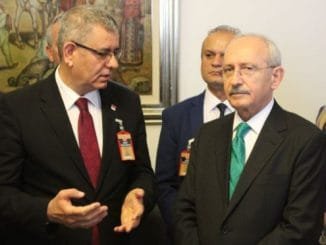 CHP İL BAŞKANI HÜSEYİN AKKUŞ VE KEMAL KILIÇDAROĞLU