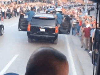 CUMHURBAŞKANI RECEP TAYYİP ERDOĞAN OTOBÜS BURSA TURU BURSA CADDELERİ