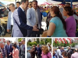 GÜREL YILMAZ ÇORUMDA SEÇİM ÇALIŞMASI