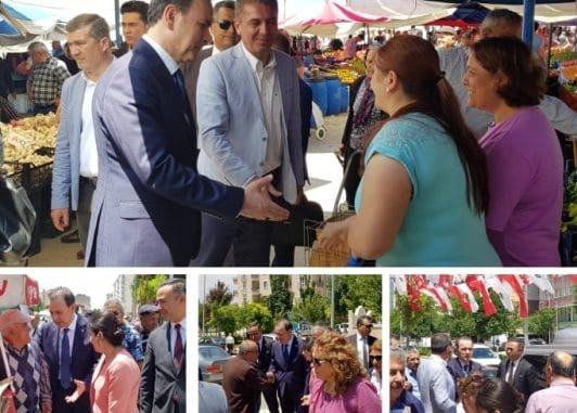 GÜREL YILMAZ ÇORUMDA SEÇİM ÇALIŞMASI GÜREL YILMAZ ÇORUMDA SEÇİM ÇALIŞMASI