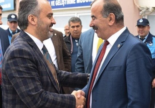 BÜYÜKŞEHİR BELEDİYE BAŞKANI ALİNUR AKTAŞ VE MUDANYA BELEDİYE BAŞKANI HAYRİ TÜRKYILMAZ BÜYÜKŞEHİR BELEDİYE BAŞKANI ALİNUR AKTAŞ VE MUDANYA BELEDİYE BAŞKANI HAYRİ TÜRKYILMAZ
