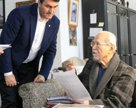 OSMANGAZİ BELEDİYE BAŞKANI MUSTAFA DÜNDAR VE PROF. DR. HALİL İNALCIK OSMANGAZİ BELEDİYE BAŞKANI MUSTAFA DÜNDAR VE PROF. DR. HALİL İNALCIK